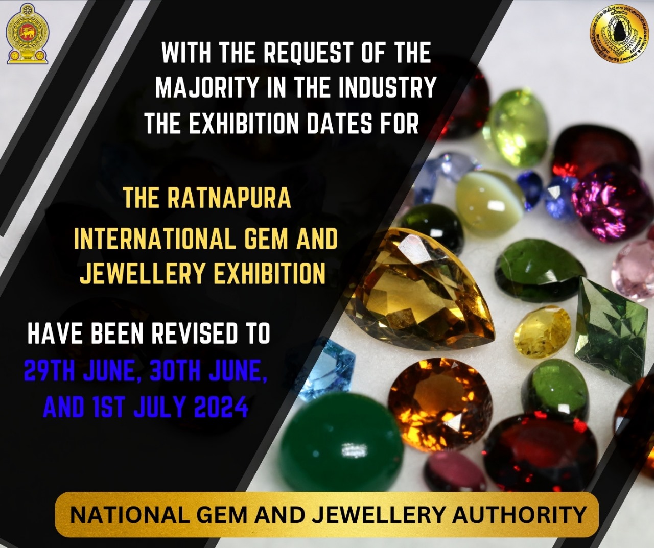 Rathnapura international gem and jewellery show NGJA